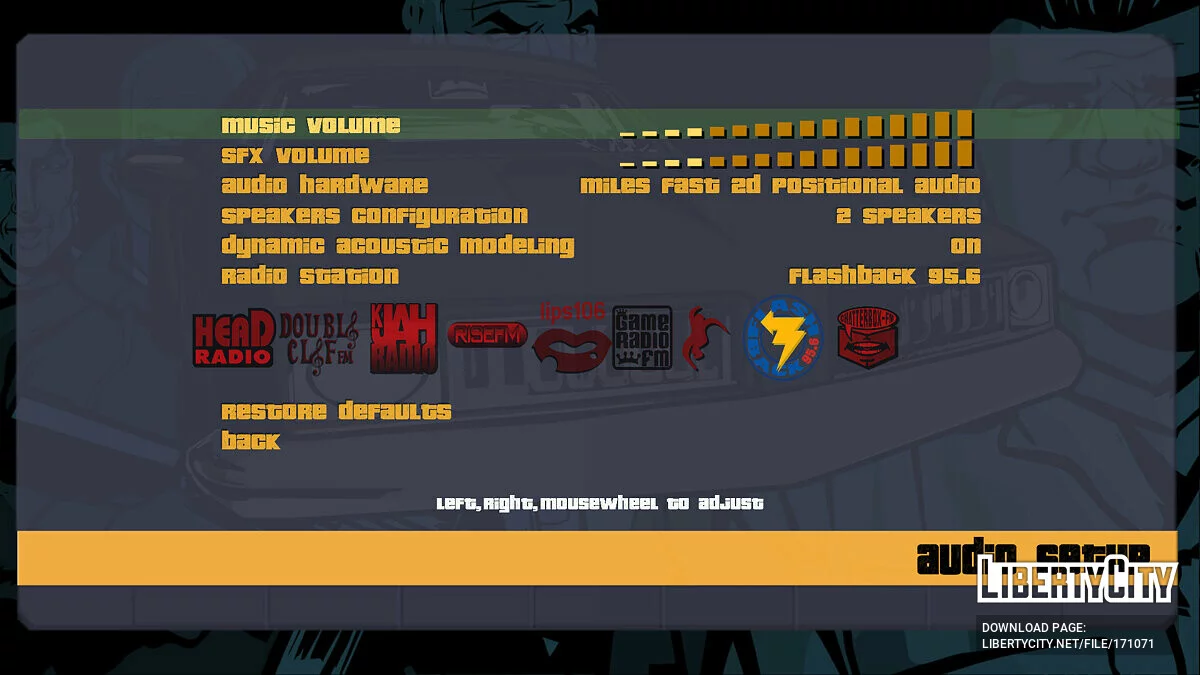 HD PS2 Menu / GTA 3