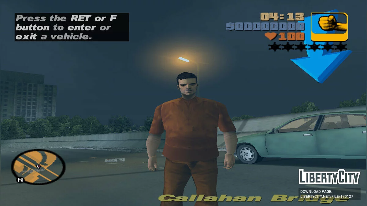 Amélioration du modèle de Claude / GTA 3