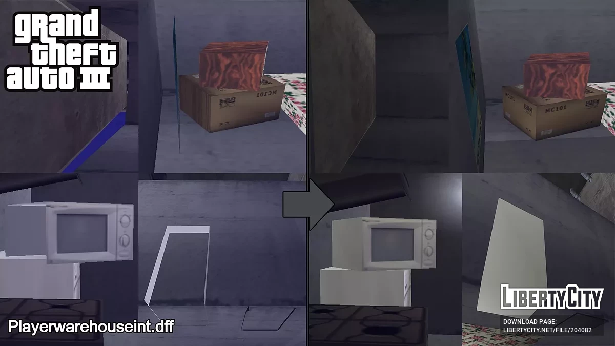 Correction des textures sur les modèles (Partie 1) / GTA 3
