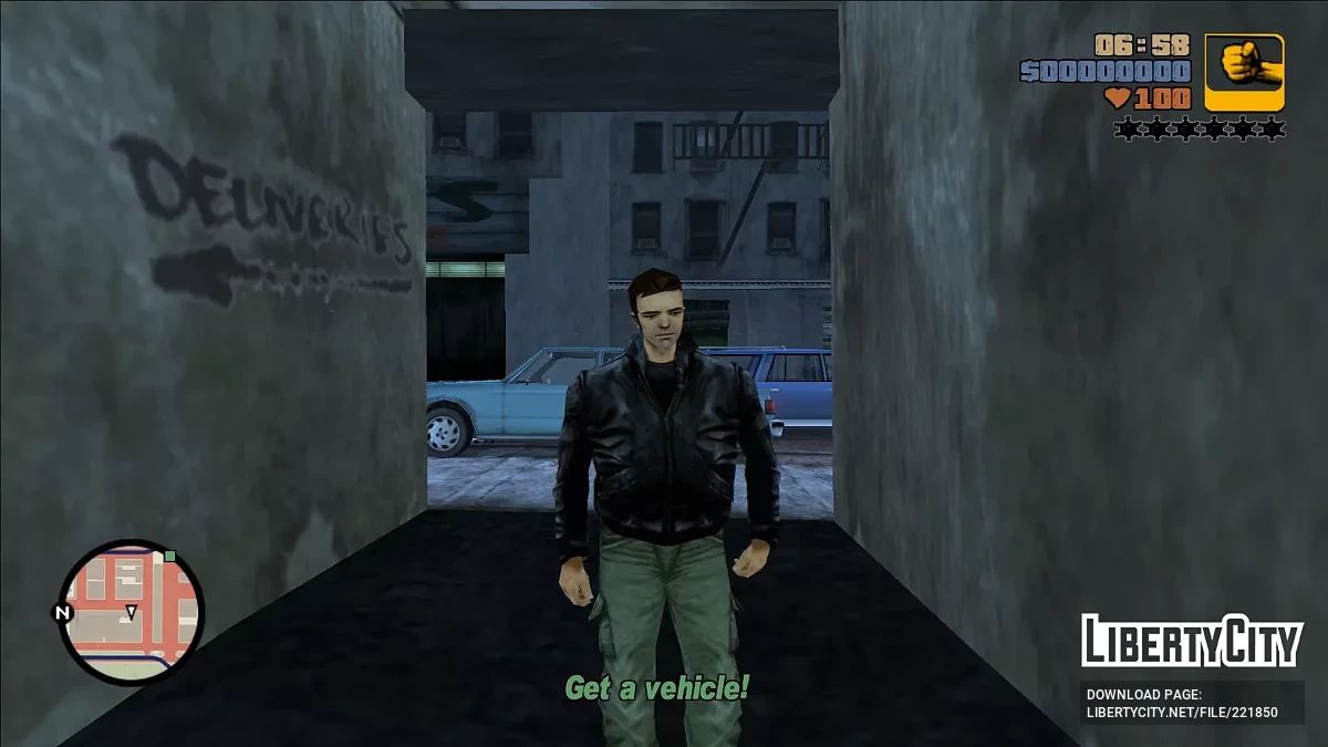 Improved Vanilla PC Claude / GTA 3