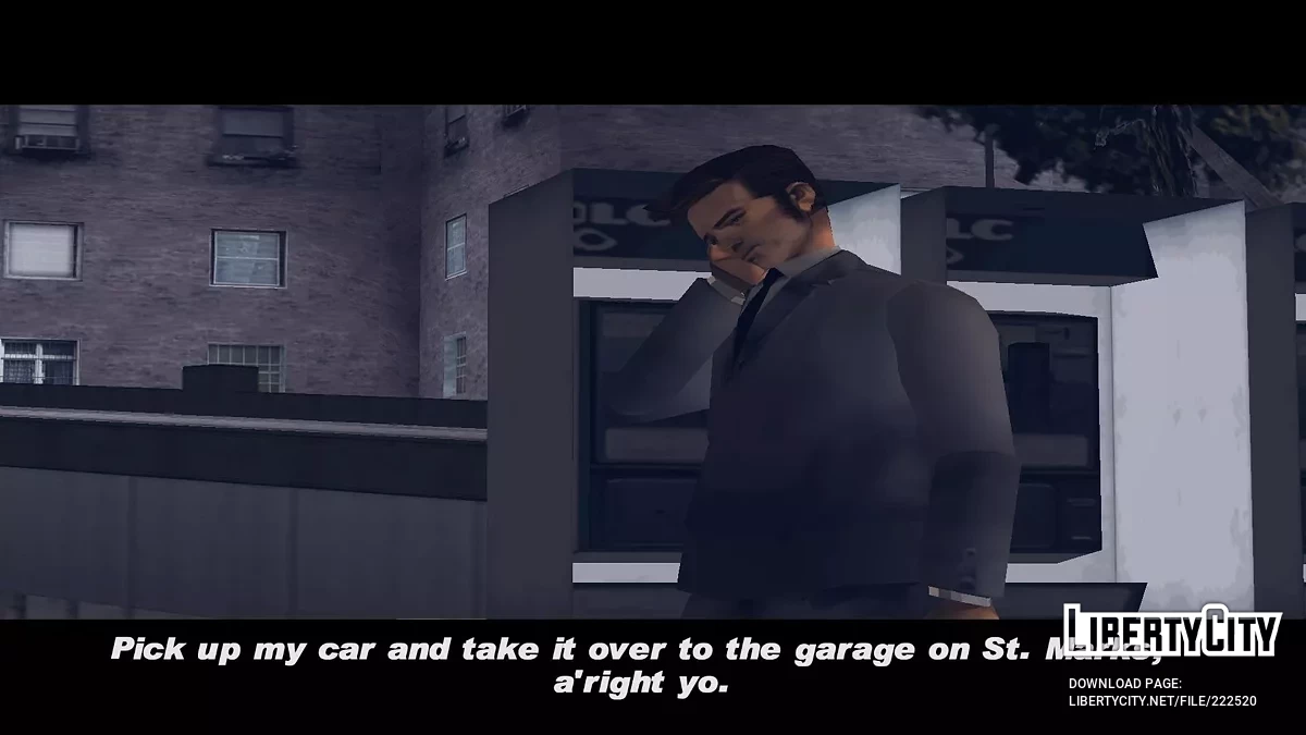 Claude için Kostüm / GTA 3