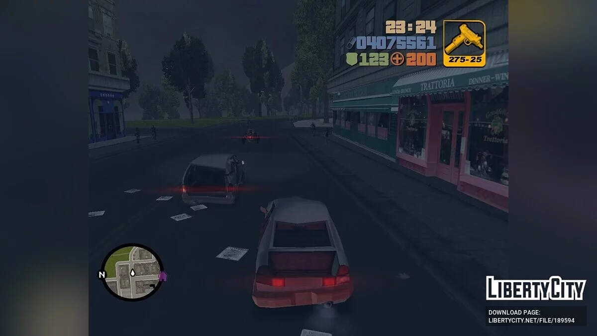 Traffic for GTA 3 Twenty Ten (Liberty City - Armageddon 2010) / GTA 3