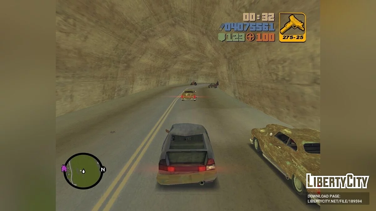 Traffic for GTA 3 Twenty Ten (Liberty City - Armageddon 2010) / GTA 3