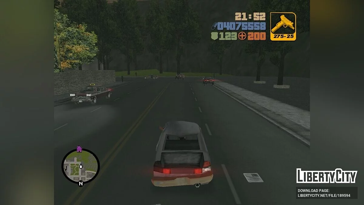 Traffic for GTA 3 Twenty Ten (Liberty City - Armageddon 2010) / GTA 3