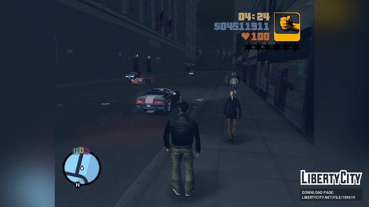 Traffic for GTA 3 Ultimate mod / GTA 3