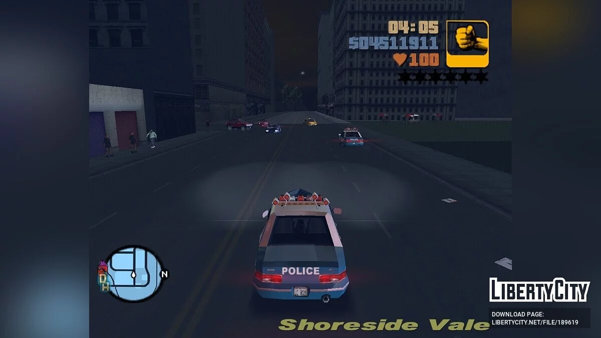 Traffic for GTA 3 Ultimate mod / GTA 3