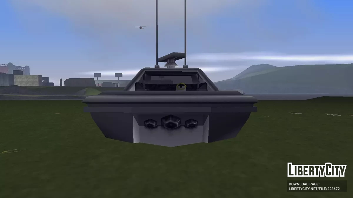 Predator має чорний колір / GTA 3