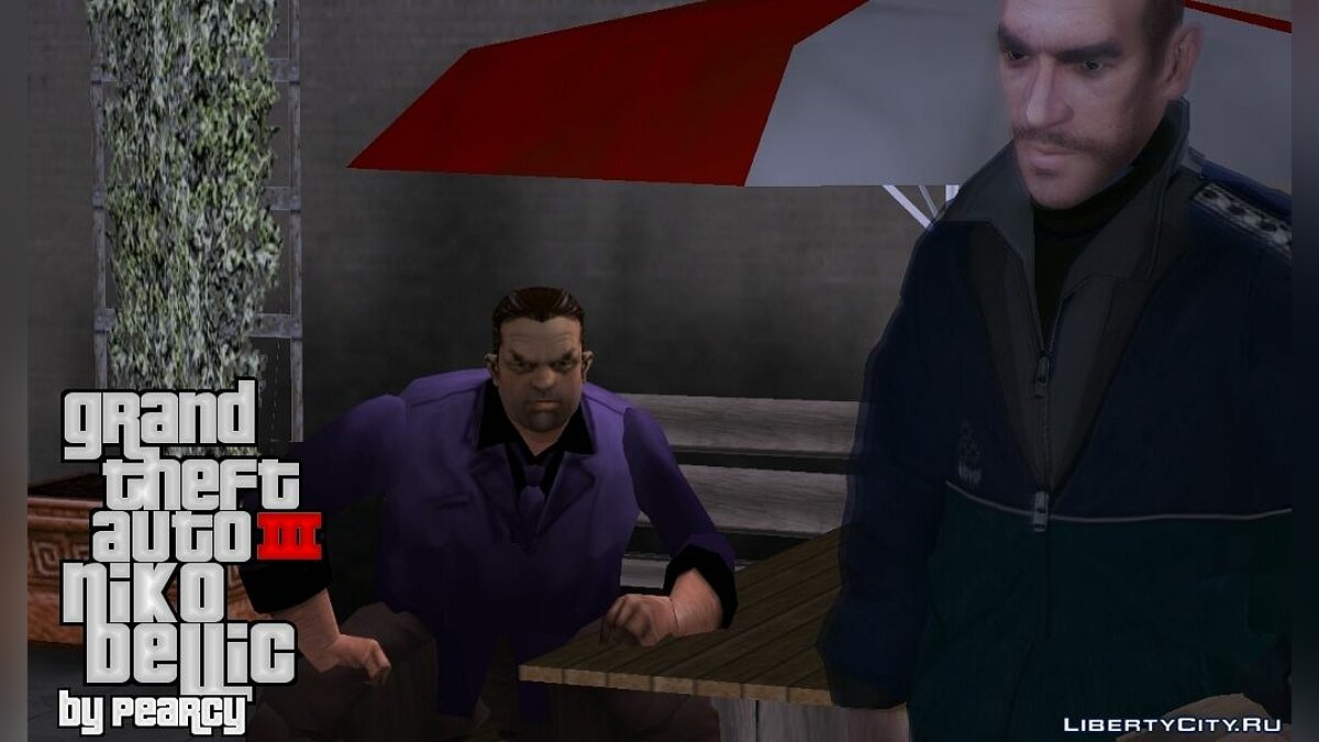Niko Bellic from Grand Theft Series