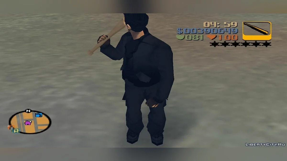 Claude смокінг для GTA3 / GTA 3