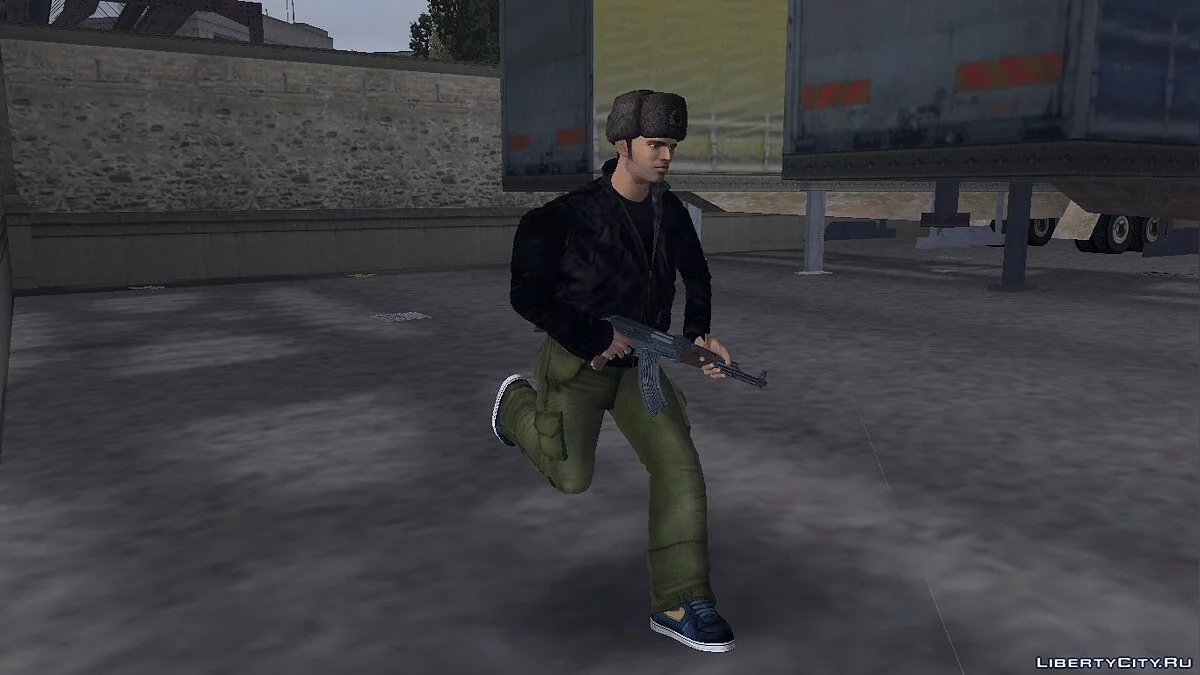 HD Claude in Ushanka / GTA 3