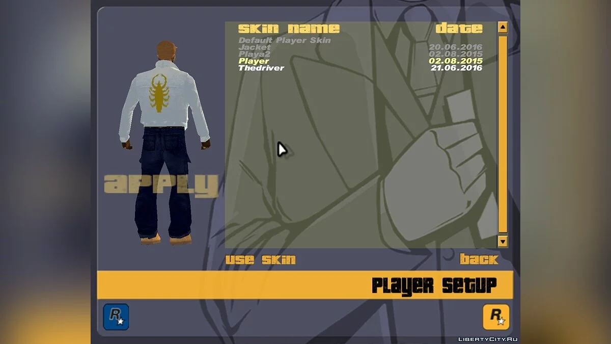 Skin de Drive / GTA 3