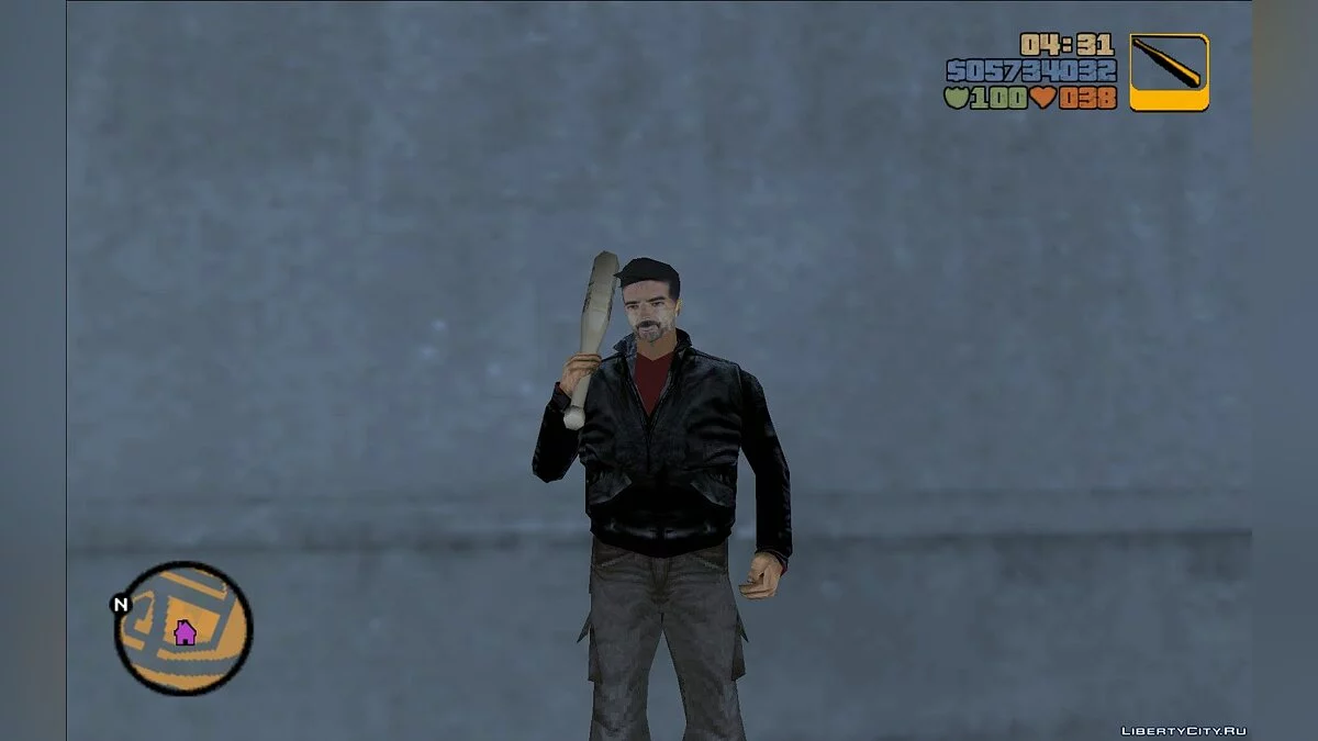 Negan (The Walking Dead) / GTA 3