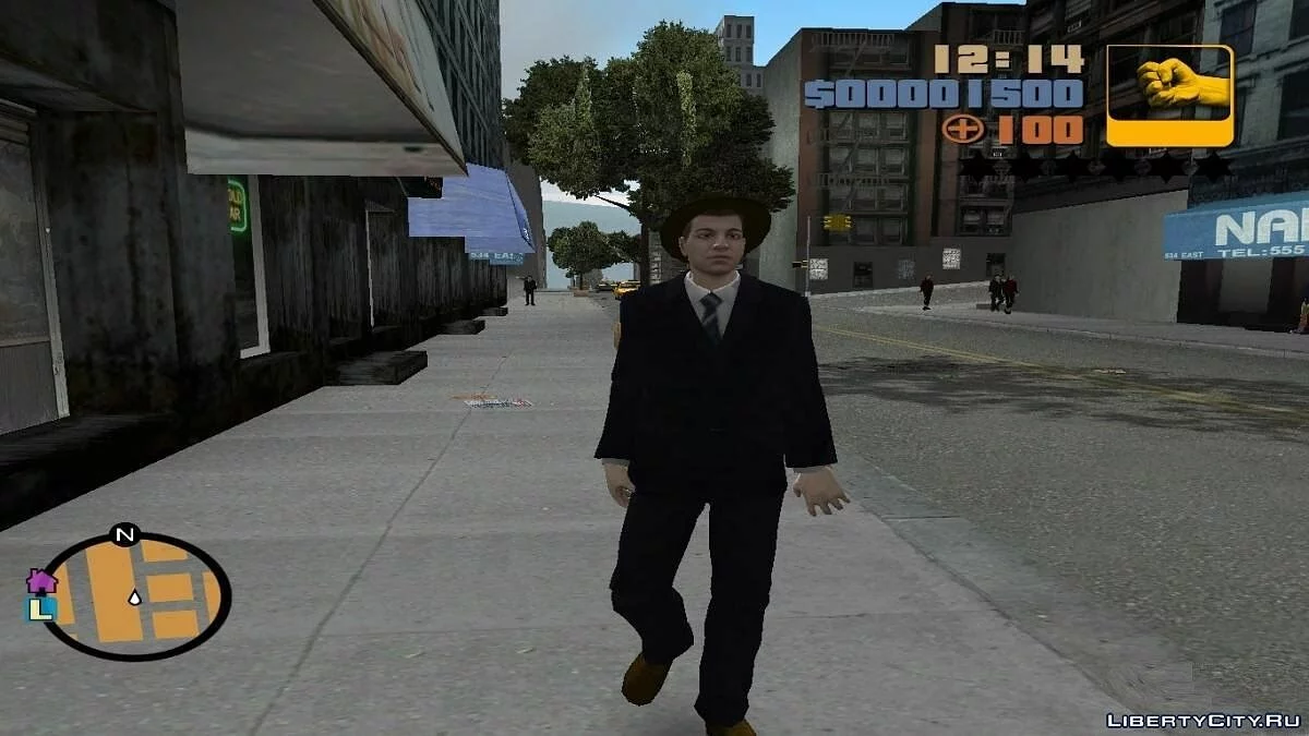 Горожанин из Saboteur / GTA 3