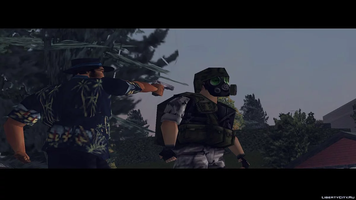 Adrian Shephard з Half Life Opposing Force / GTA 3