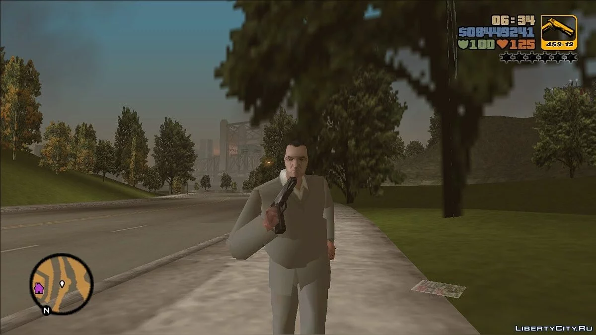 Майкл Де Санта в стилі GTA 3 / GTA 3