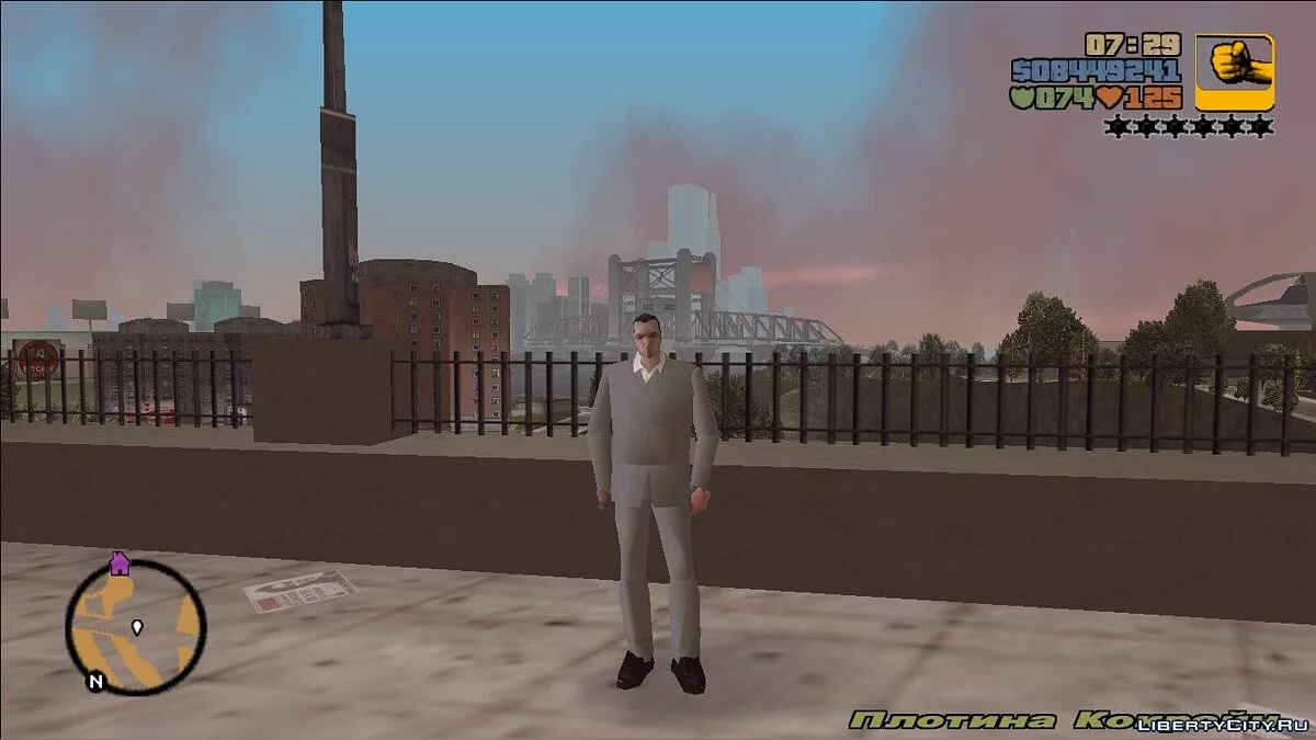 Майкл Де Санта в стилі GTA 3 / GTA 3