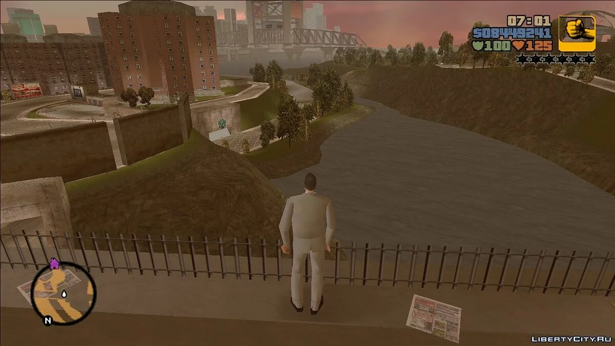 Майкл Де Санта в стилі GTA 3 / GTA 3