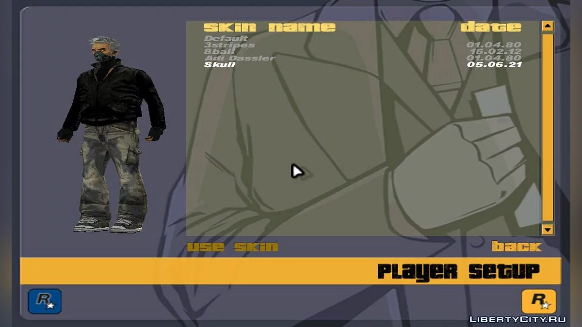 Скін Skull / GTA 3