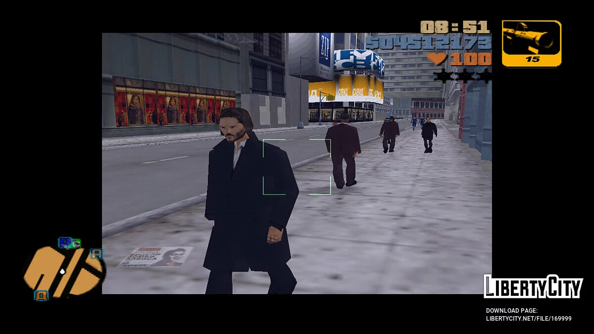 Кіану Рівз / GTA 3