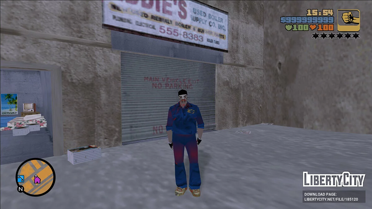 Скіни зомбі III / GTA 3