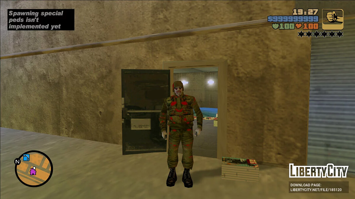 Скіни зомбі III / GTA 3