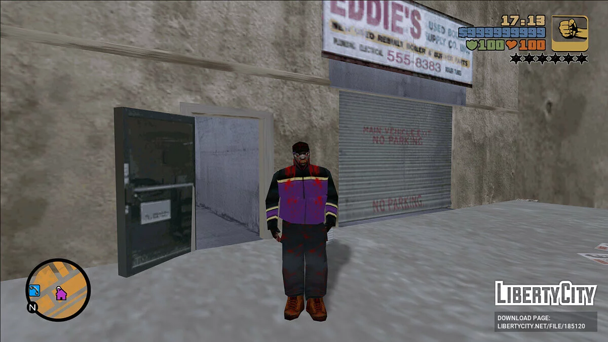 Скіни зомбі III / GTA 3