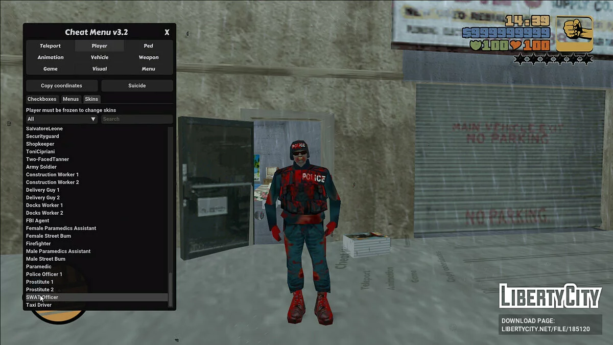 Скіни зомбі III / GTA 3