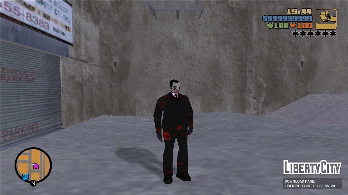 Скіни зомбі III / GTA 3