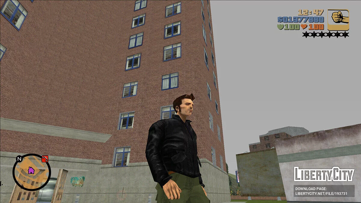 Claude HD Diretekstur / GTA 3