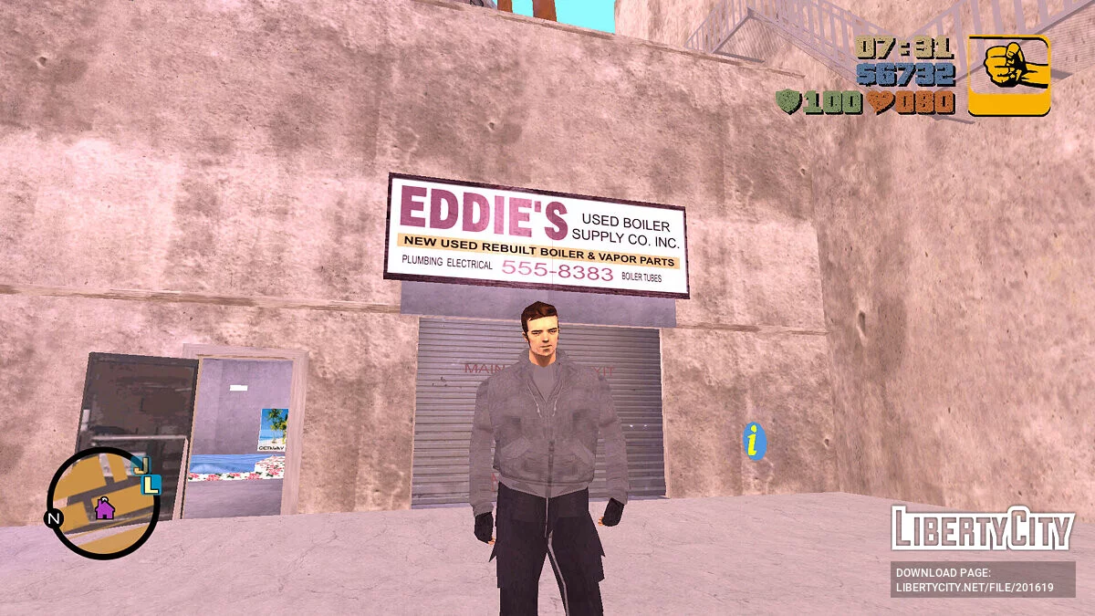 Simon Hendrickson from Cry of Fear / GTA 3