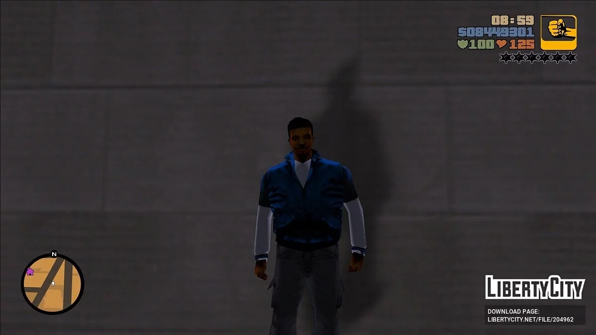 Skin Franklin Clinton from GTA 5 / GTA 3