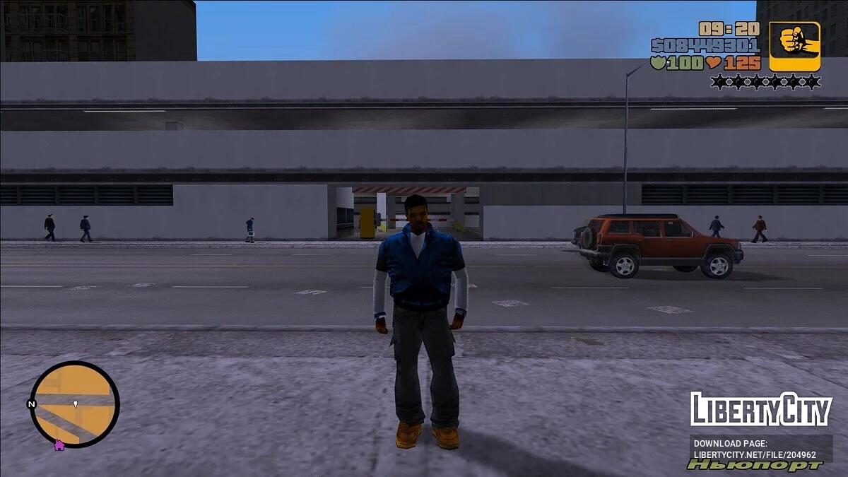 Skin Franklin Clinton from GTA 5 / GTA 3