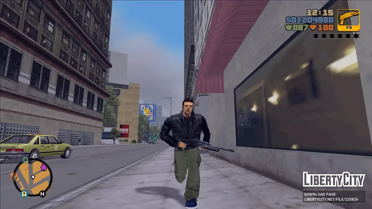 The beta Claude skin / جي تي إيه 3