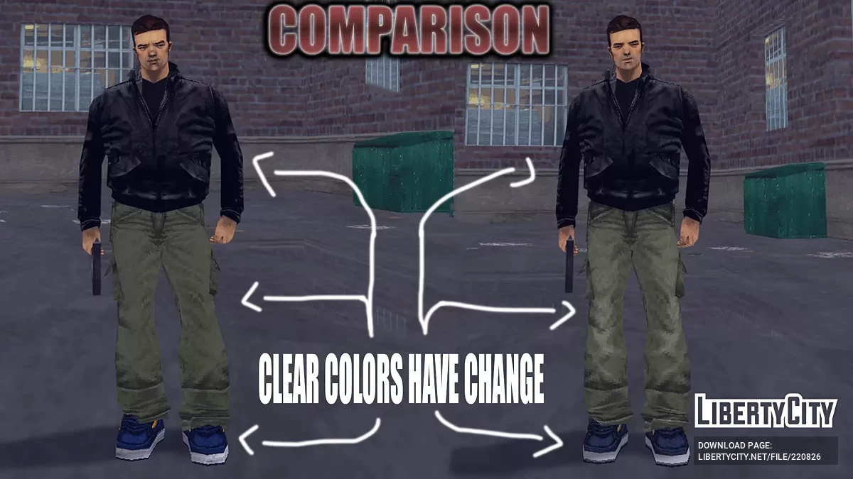 The beta Claude skin / جي تي إيه 3
