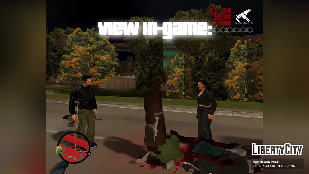 Кінозйомка Голови Каталіни для Моделі Гри / GTA 3