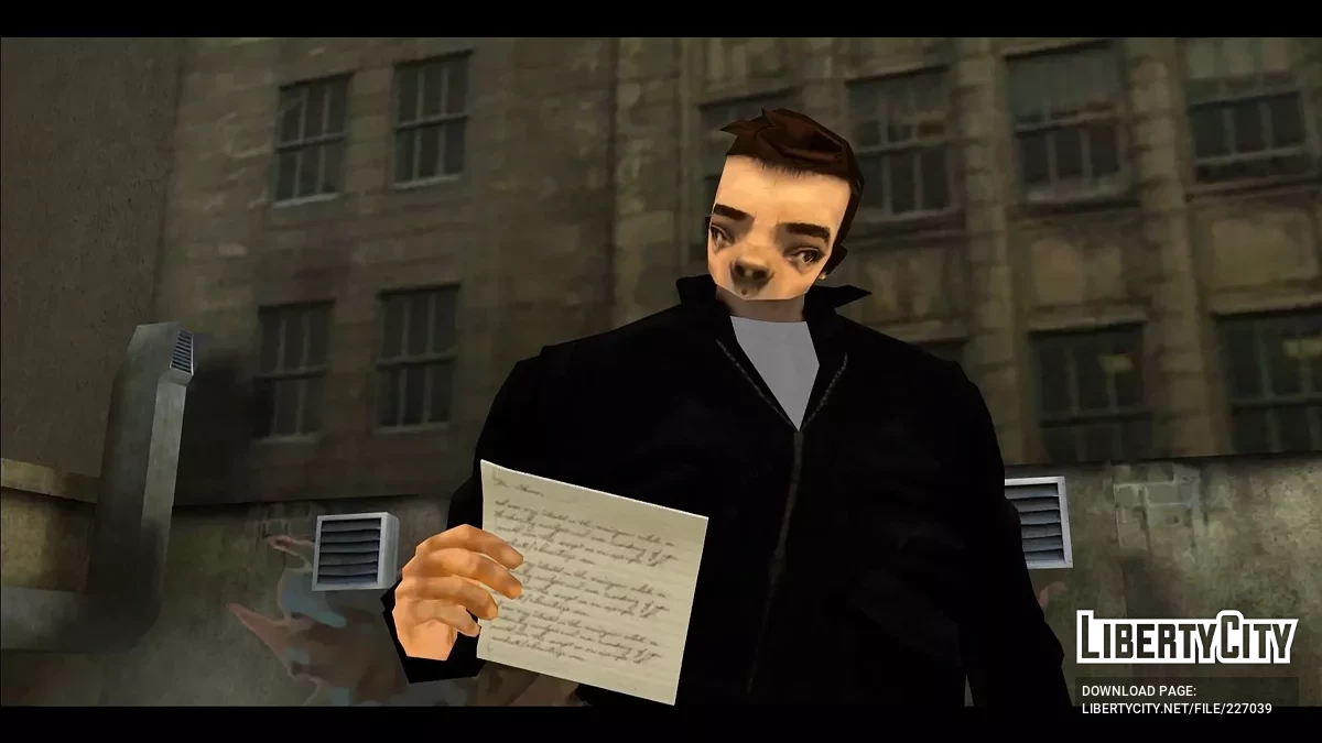 Виправлення голови моделі Клода для кінематик / GTA 3