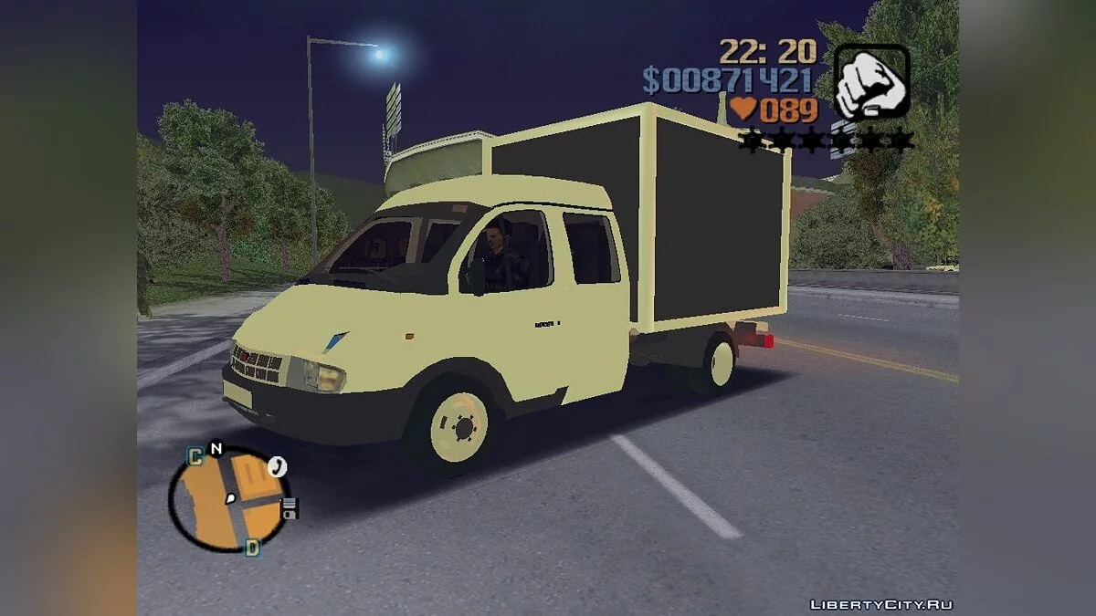 GAZ-33023 "Gazelle-Farmer" / GTA 3