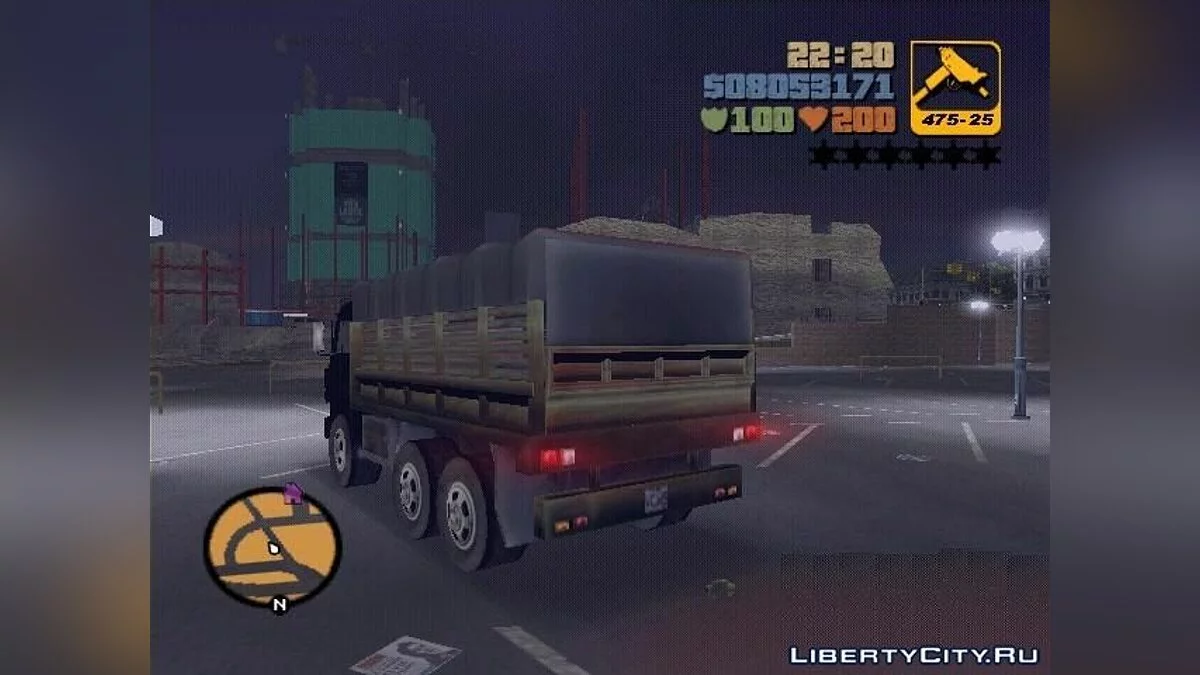 Військовий КамАЗ 4310 / GTA 3