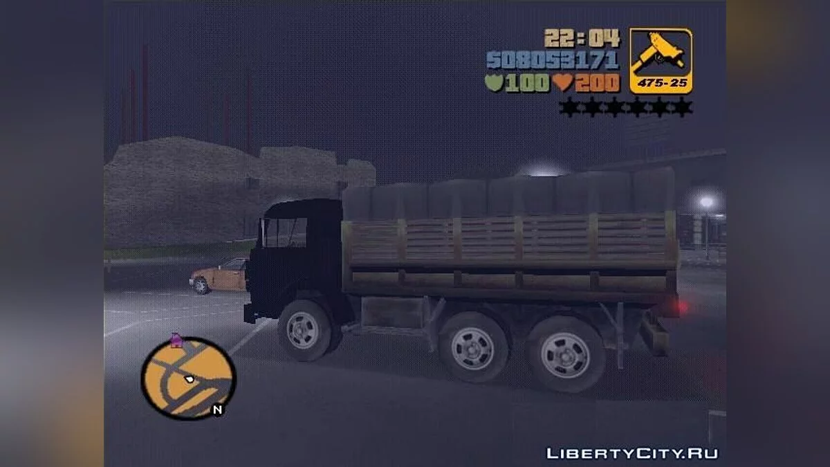 Військовий КамАЗ 4310 / GTA 3