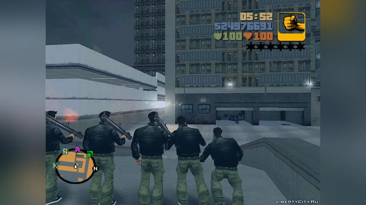 GTA III - جيش كلود / جي تي إيه 3