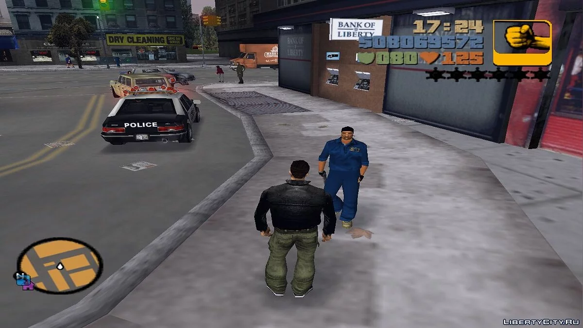 Збереження на 100% + Банди не будуть вас атакувати / GTA 3