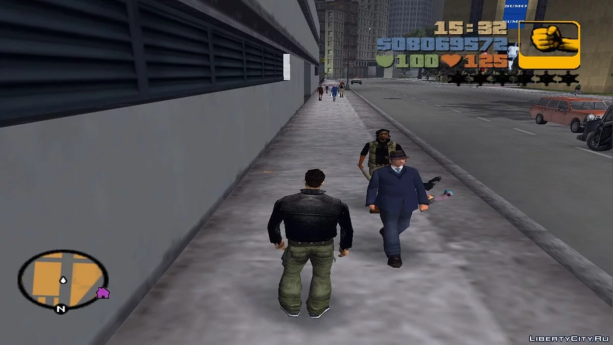 Збереження на 100% + Банди не будуть вас атакувати / GTA 3