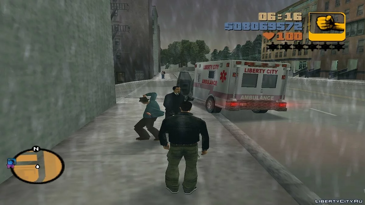 Збереження на 100% + Банди не будуть вас атакувати / GTA 3