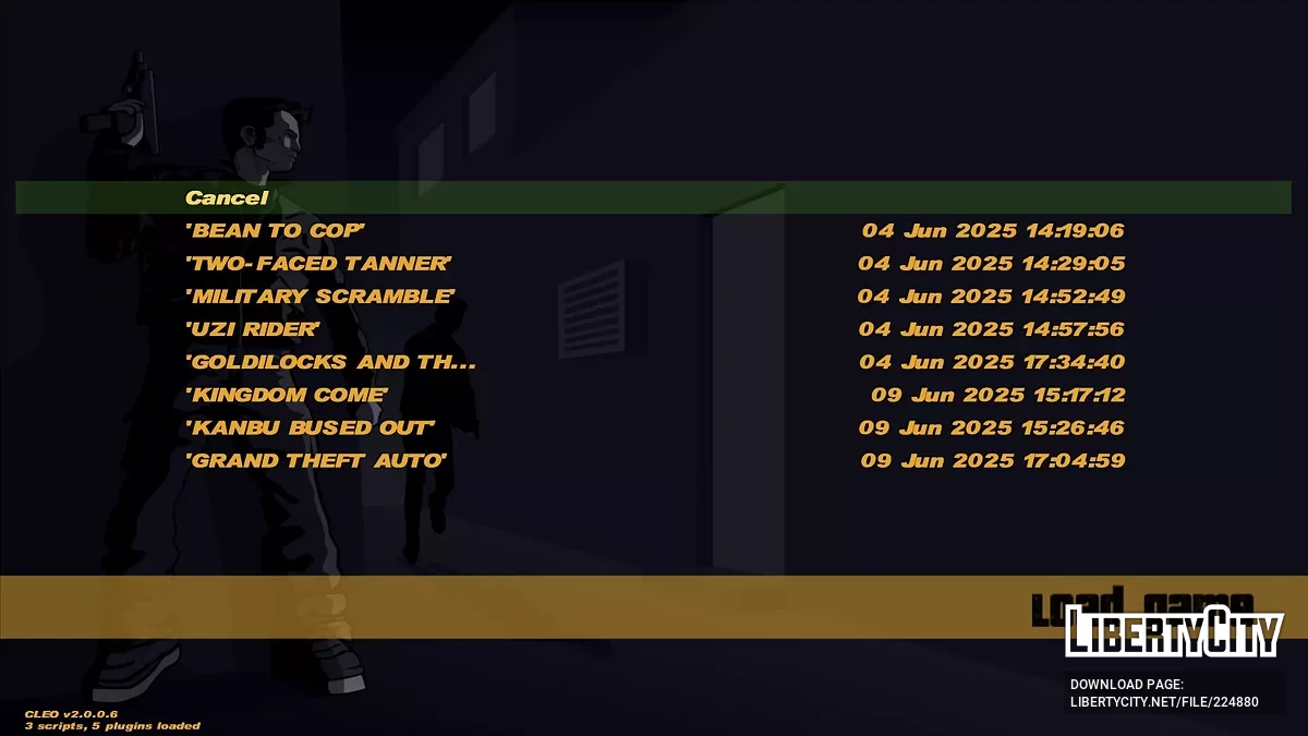 Saves after each mission in GTA Tightened Thrice (v.1.9) / GTA 3