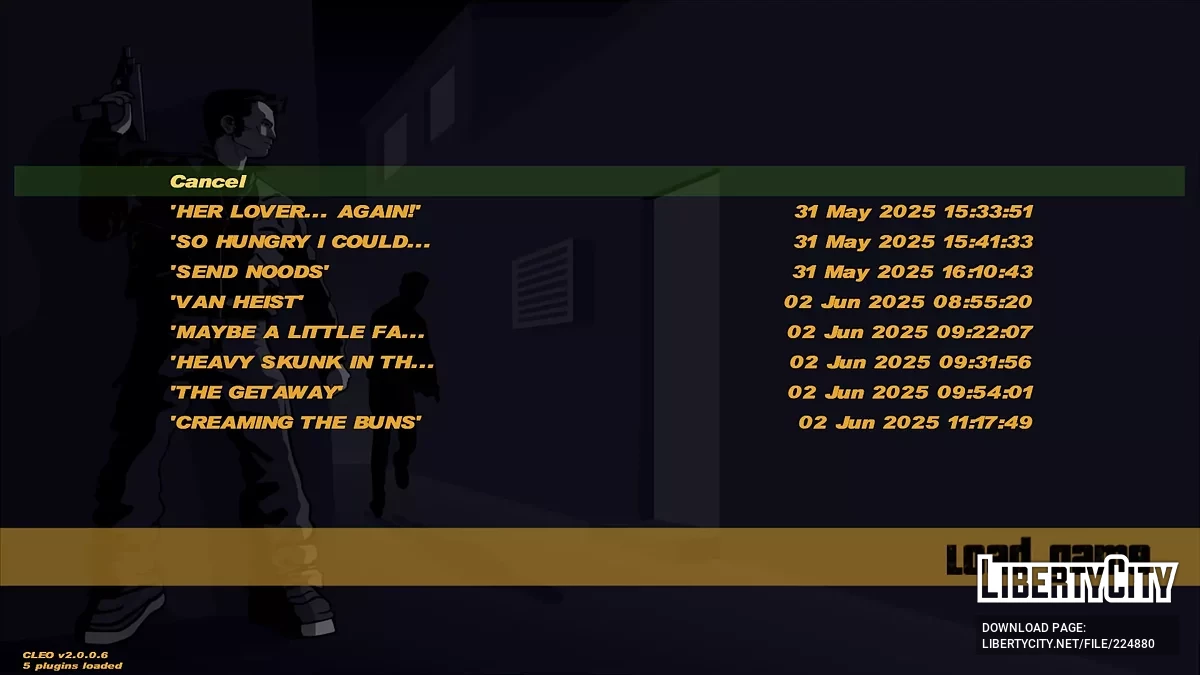 Saves after each mission in GTA Tightened Thrice (v.1.9) / GTA 3