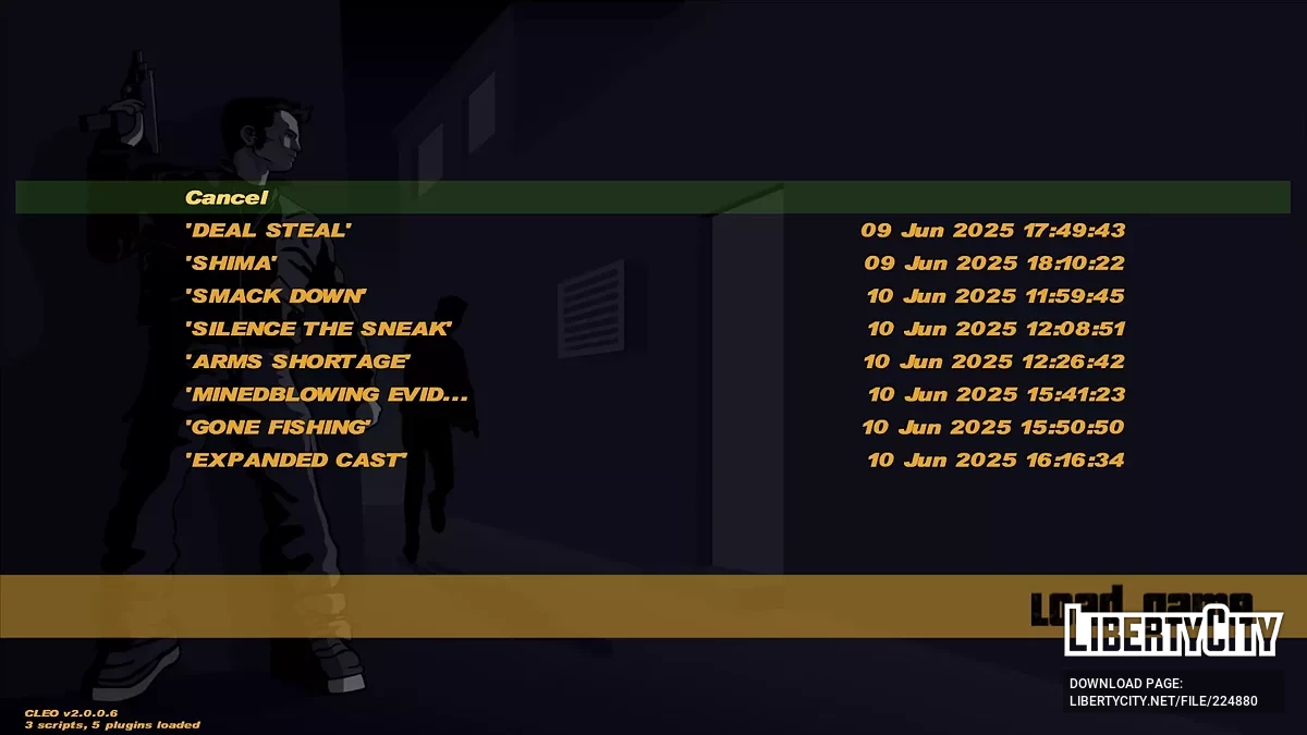 Saves after each mission in GTA Tightened Thrice (v.1.9) / GTA 3