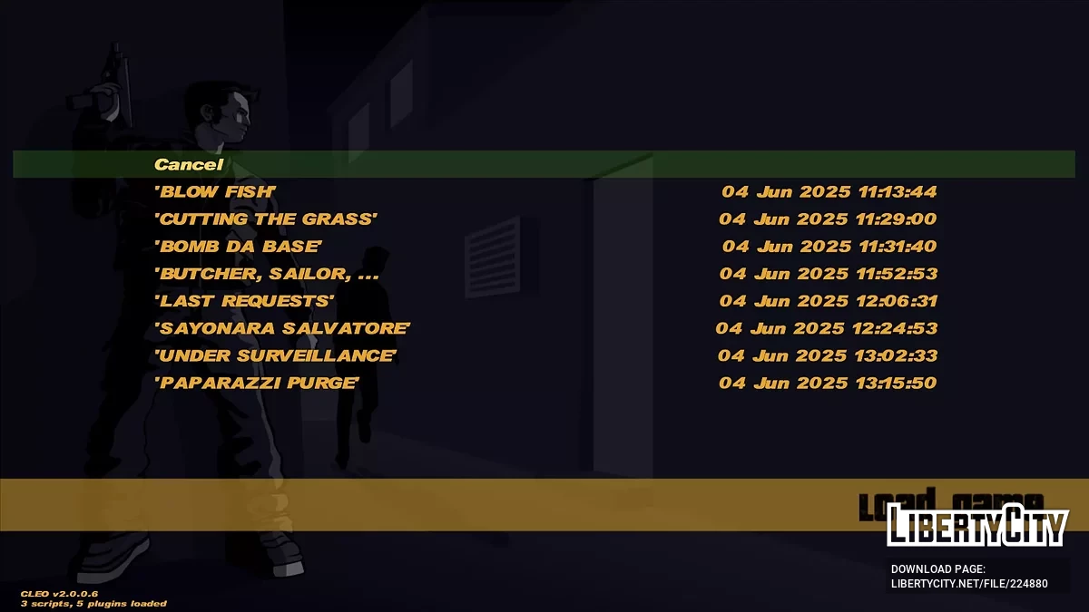 Saves after each mission in GTA Tightened Thrice (v.1.9) / GTA 3