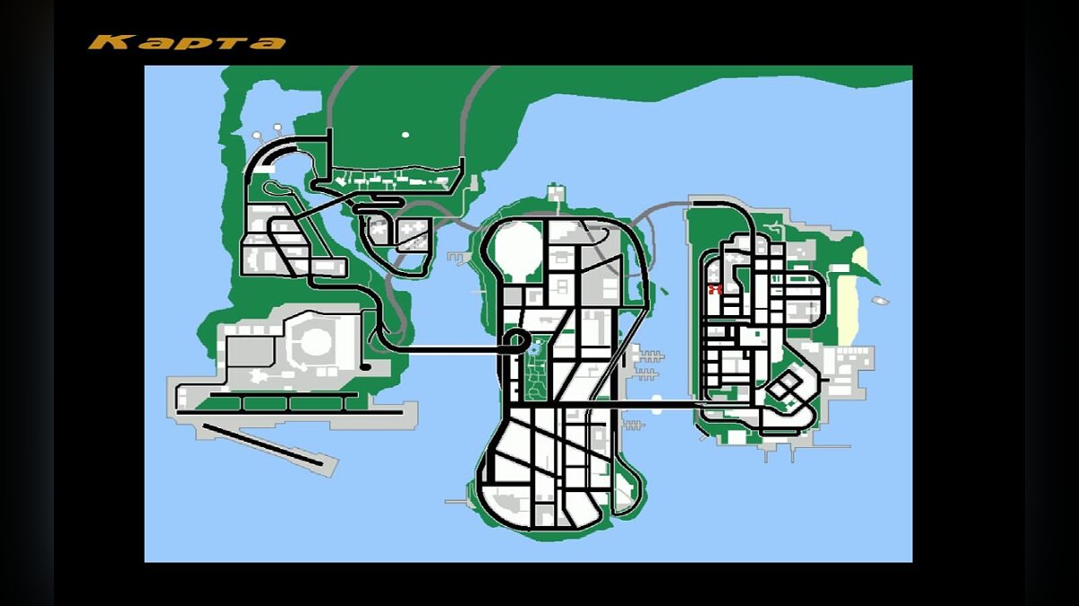 Real working map [Grand Theft Auto III] [Mods]