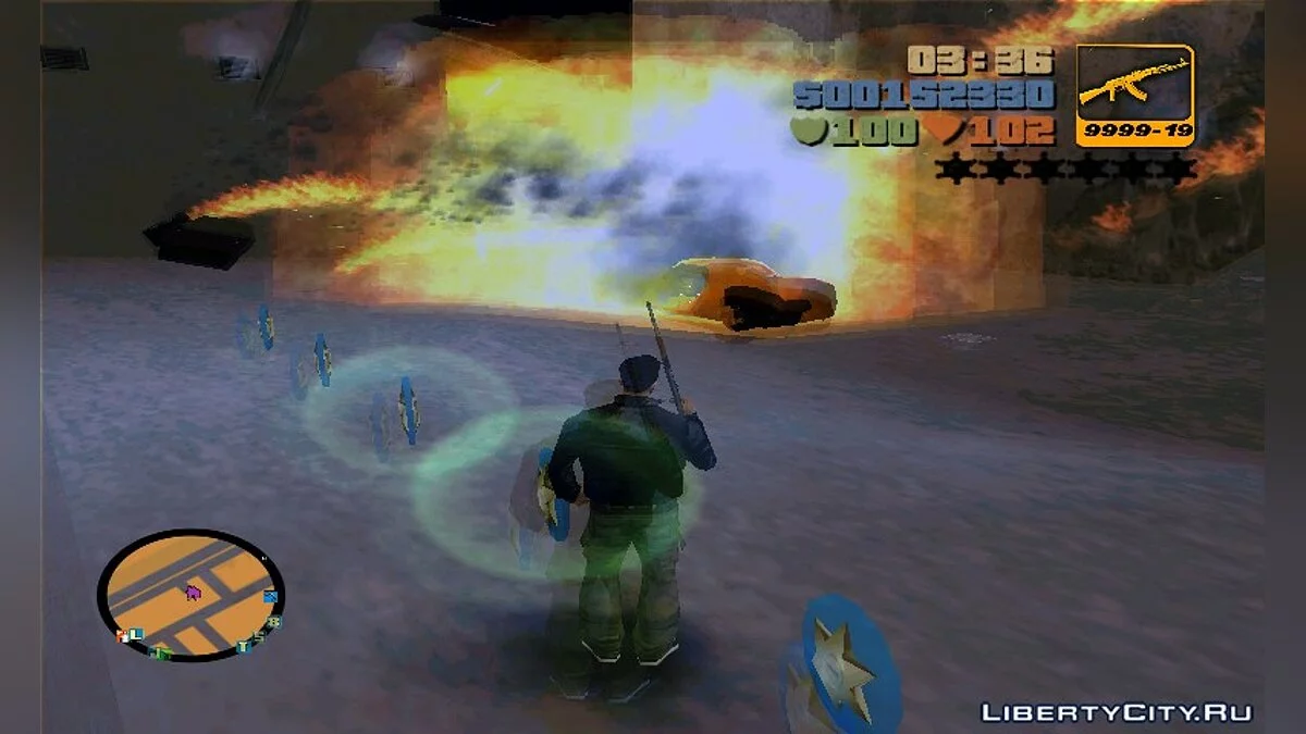 Ефекти вибуху Cleo / GTA 3