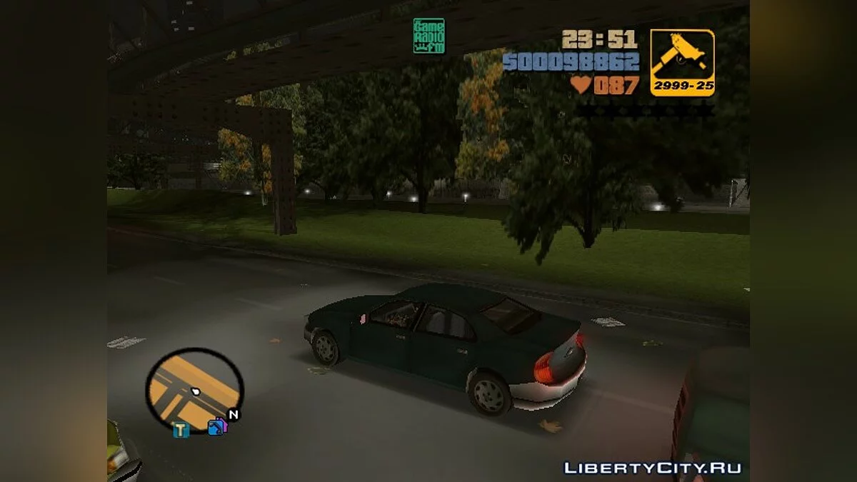 Station Icons Instead of Names / GTA 3